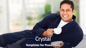  Presentation with indian cultural - Presentation having fresh morning - happy indian man in pajamas background and a wine colored foreground