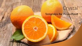  Presentation with orange - Cool new slides with fresh-orange backdrop and a yellow colored foreground