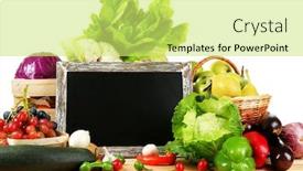  Presentation with organic - Presentation theme having handsome stressed young asian businessman in glasses with laptop at office background and a  colored foreground.