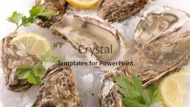  Presentation with oyster - 