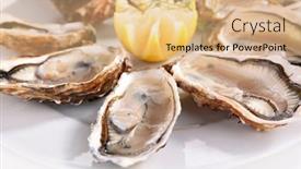  Presentation with oyster - 