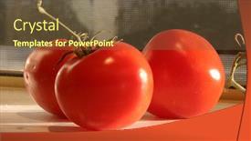  Presentation with vine - Amazing presentation having fresh-picked-vine-ripe-red backdrop and a tawny brown colored foreground