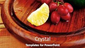  Presentation with table grape - 