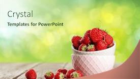  Presentation with strawberry - 