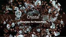  Presentation with milk splash - Amazing slide set having fresh-roasted-coffee-beans backdrop and a wine colored foreground