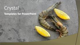  Presentation with shrimps - 