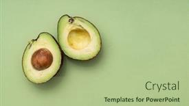  Presentation with fresh avocado - 