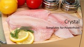  Presentation with peter - Audience pleasing slides consisting of board st peter's fish backdrop and a lemonade colored foreground