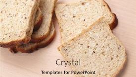  Presentation with fresh toast sandwiches egg - Cool new slide set with fresh-toasts and a lemonade colored foreground