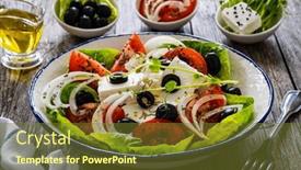  Presentation with feta cheese - 