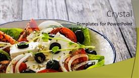  Presentation with feta cheese - 