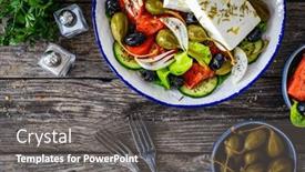  Presentation with feta cheese - 