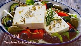 Presentation with feta cheese - 