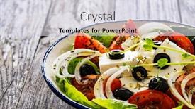  Presentation with feta cheese - 