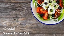  Presentation with feta cheese - 