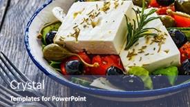  Presentation with feta cheese - 