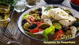  Presentation with feta cheese - 