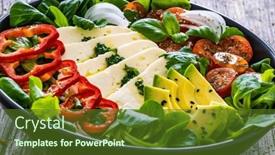  Presentation with fresh avocado - 