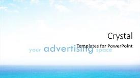  Presentation with sea water - Colorful PPT layouts enhanced with fresh water and sky border backdrop and a cool aqua colored foreground