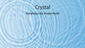  Presentation with fresh water - Colorful slides enhanced with fresh water background backdrop and a light blue colored foreground