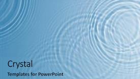  Presentation with fresh water - Audience pleasing slide set consisting of fresh water background backdrop and a  colored foreground