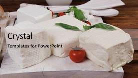  Presentation with dairy goat - Cool new theme with fresh white greek goat sheep backdrop and a  colored foreground