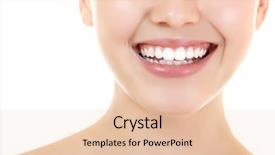  Presentation with beautiful fresh leaves water drops - Colorful PPT theme enhanced with fresh woman with healthy white backdrop and a lemonade colored foreground