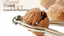  Presentation with walnut - Audience pleasing slide deck consisting of portrait of co-workers on a construction site backdrop and a light gray colored foreground