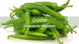  Presentation with jalapeno - Beautiful presentation featuring freshly harvested jalapeno peppers on a white background backdrop and a tawny brown colored foreground