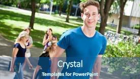  Presentation with college essays - Audience pleasing presentation consisting of freshman university - portrait of boy going college backdrop and a ocean colored foreground