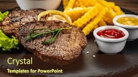  Presentation with beef - 