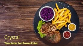  Presentation with beef - 