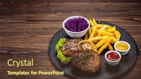  Presentation with beef - 