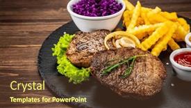  Presentation with beef - 