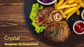  Presentation with beef - 