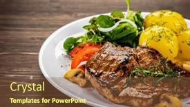  Presentation with beef - 