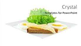  Presentation with white cheese - 