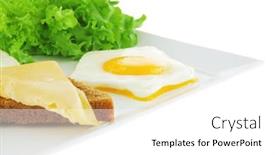  Presentation with white cheese - 