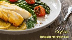  Presentation with asparagus - 