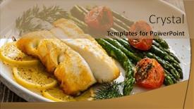  Presentation with asparagus - 