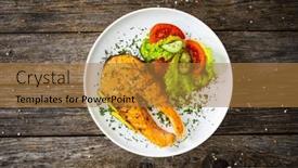  Presentation with salmon - 