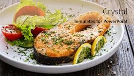  Presentation with salmon - 