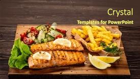  Presentation with steak - 