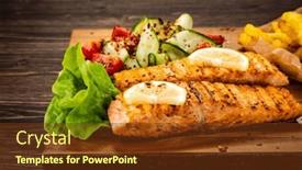  Presentation with steak - 