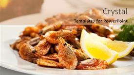  Presentation with shrimps - 