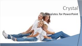  Presentation with pregnant mother - Beautiful PPT layouts featuring friendly-family-young-pregnant-woman backdrop and a white colored foreground
