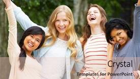  Presentation with exam results - Colorful presentation design enhanced with bow of a car ferry while sailing to a destination backdrop and a sky blue colored foreground