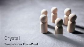  Presentation with community meeting - Presentation with friends-family-team-or-community background and a light gray colored foreground