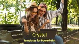  Presentation with sitting posture and computer ergonomics - Theme with friends outdoors sitting using laptop background and a tawny brown colored foreground