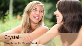  Presentation with best - Cool new presentation with friends sat outside laughing backdrop and a  colored foreground